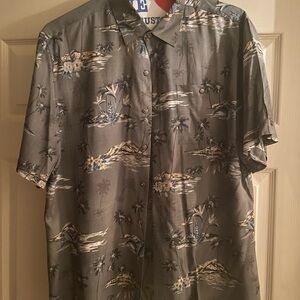 Tropical Large Batik Bay Men’s Dress shirt